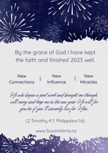 By the grace of God I have kept the faith and finished well in 2023.